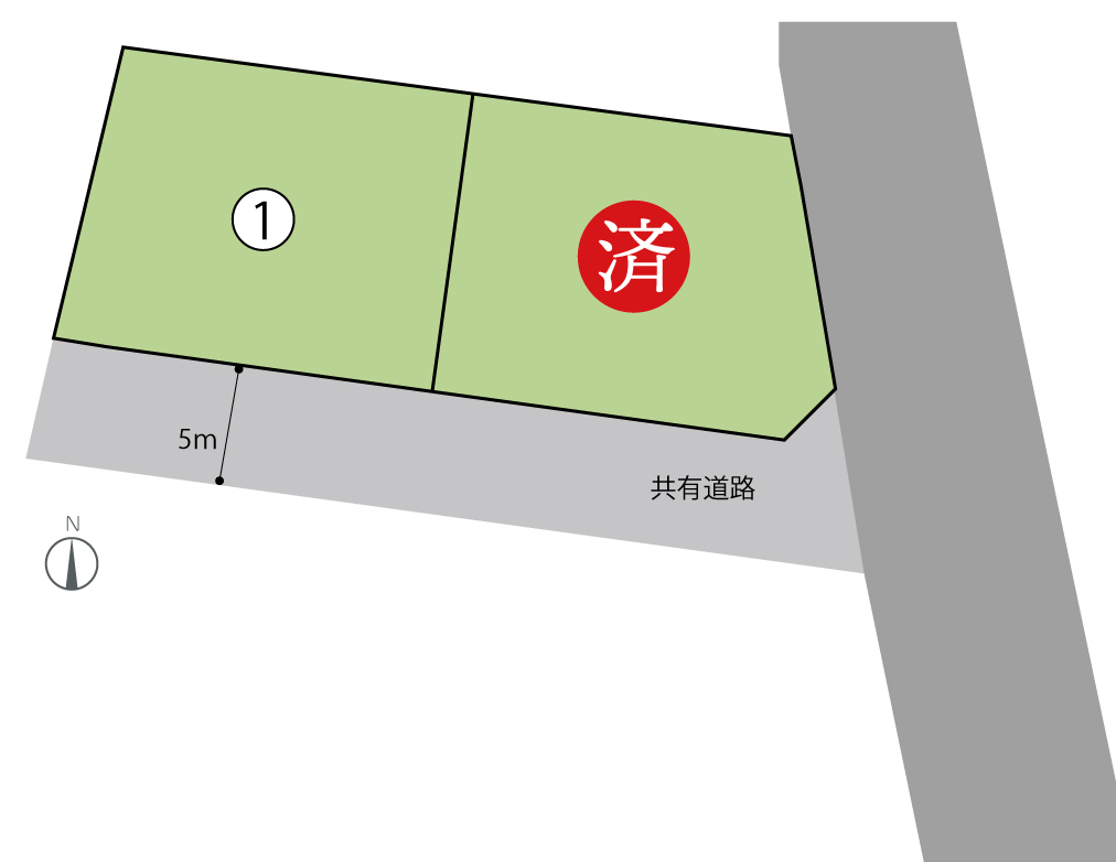 SG原尾島区画図