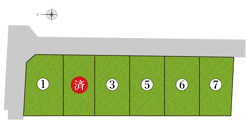SG伊島町 区画図