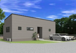 岡山市東区中川町完成見学会　外観