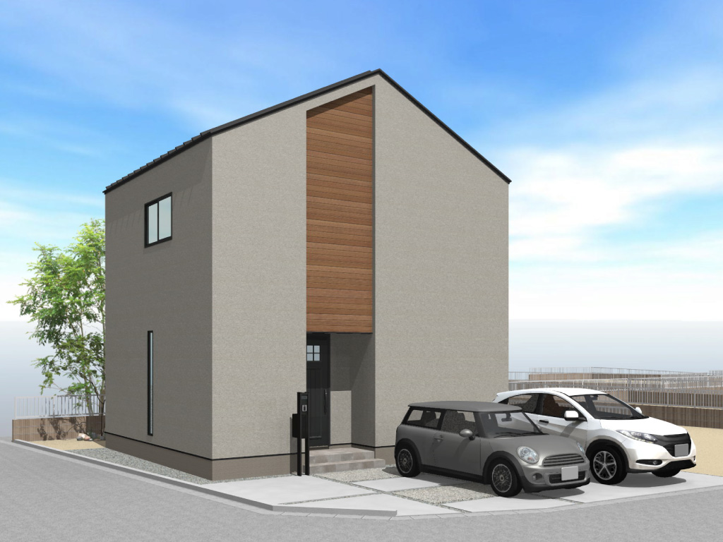 SG原尾島Ⅱ10号地外観パース