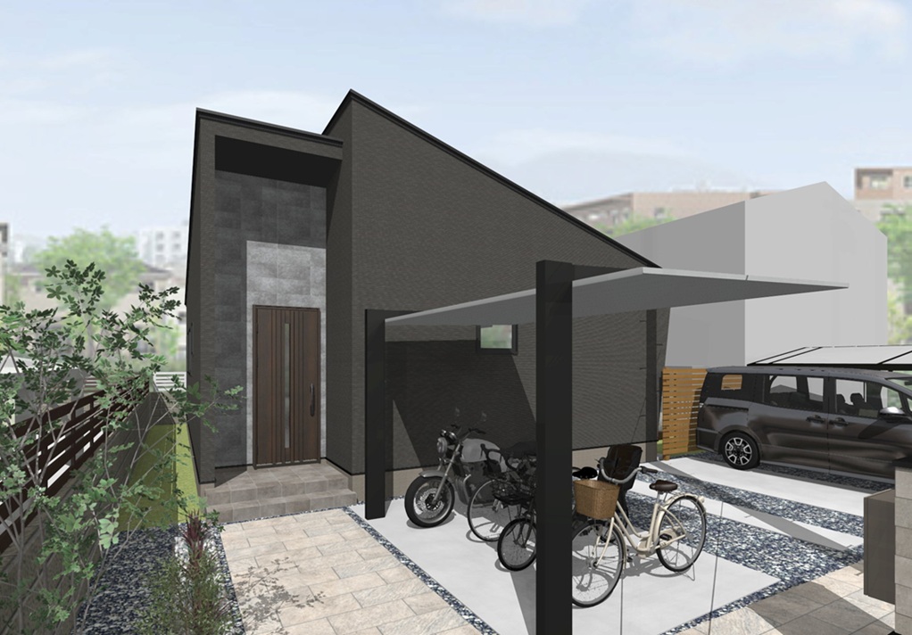 建物価格：1930万円
／土地面積：198.34㎡（59.99坪）：実測
／建物面積：70.38㎡（21.28坪）