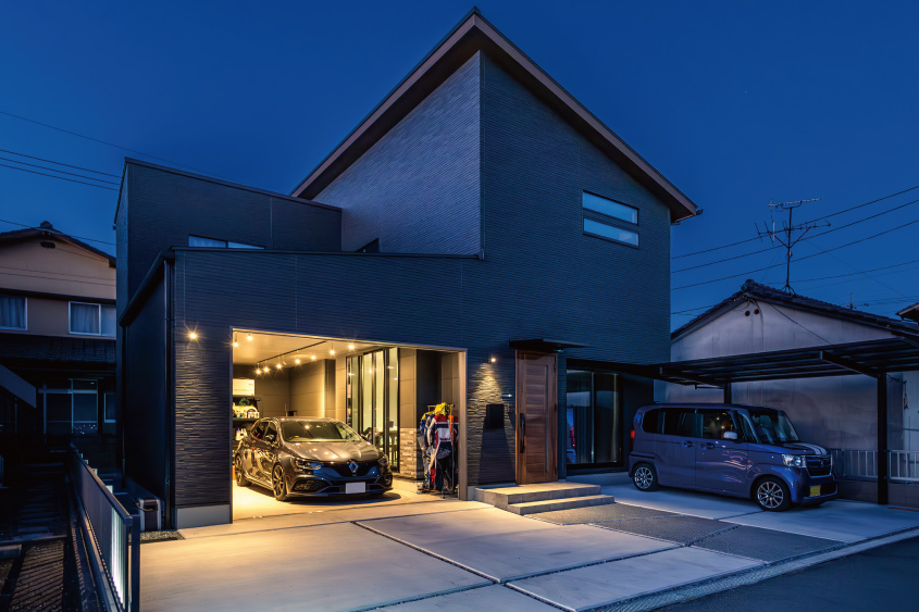 夜景外観施工事例