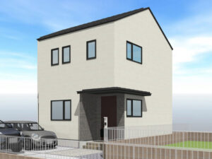 ストークガーデン今六丁目Ⅱ2号地外観パース