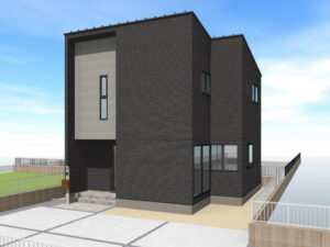 ストークガーデン今六丁目Ⅱ3号地外観パース