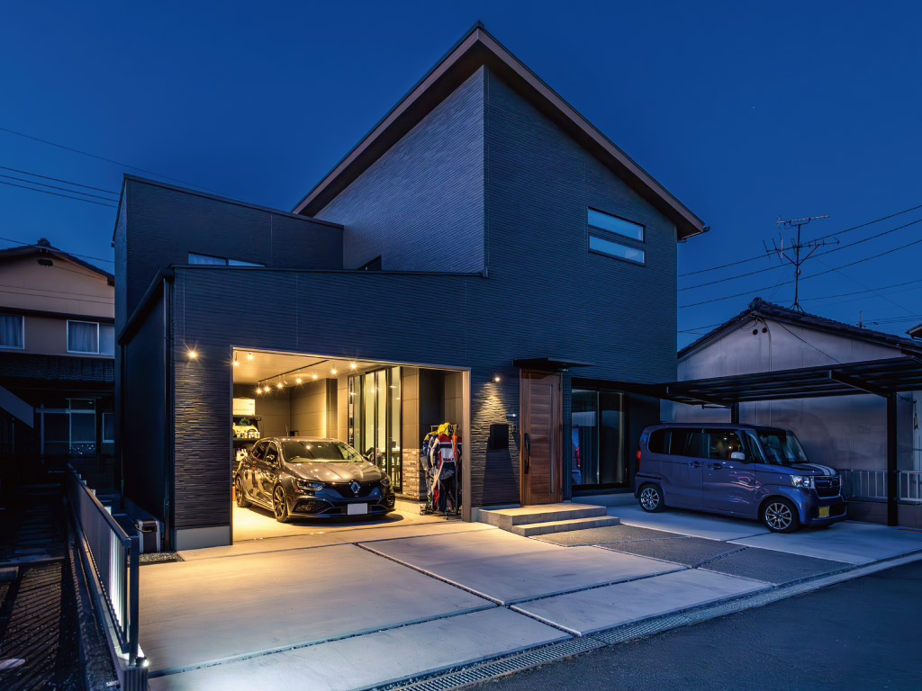 夜景外観施工事例