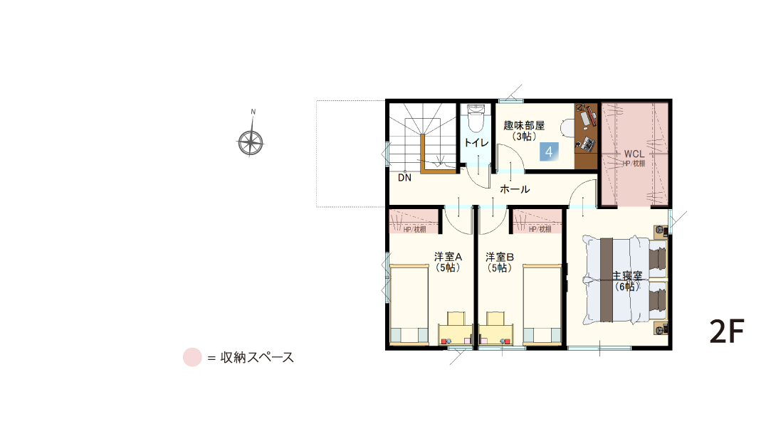 3号地2階平面図